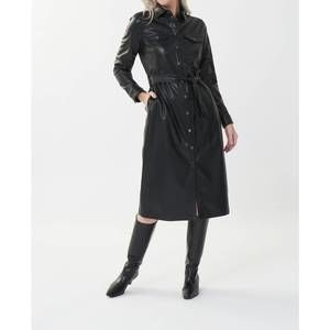 fall a line dresses Bandage O-Neck A-Line Mini Dress Flare Sleeves
